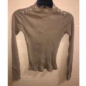 'ZARA' Long Sleeve Blouse